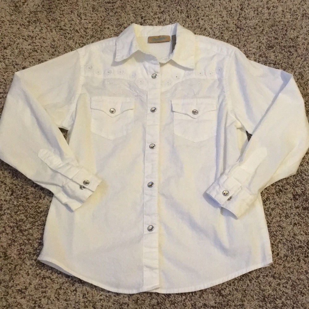Wrangler - Girls Western Shirt - Size Medium